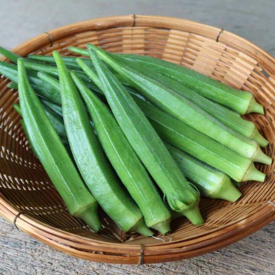 Asian Pinoy Seeds Collections Kalabasa 5pcs, Ampalaya 5pcs, Okra 10pcs, Sitaw 20pcs, Talong 20pcs