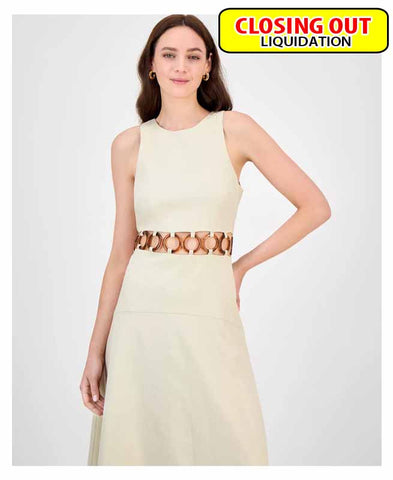 Image of RACHEL Rachel Roy Women's Daphne Ring-Trim Cutout Dress