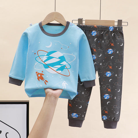 Image of 0-7 years old Boy and Girl Baby, Toddler, Kids Two Piece Pajama