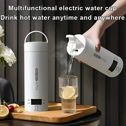 Image of Portable Travel Electric Kettle with Auto Shut-Off Stainless S304 (450ml capacity)